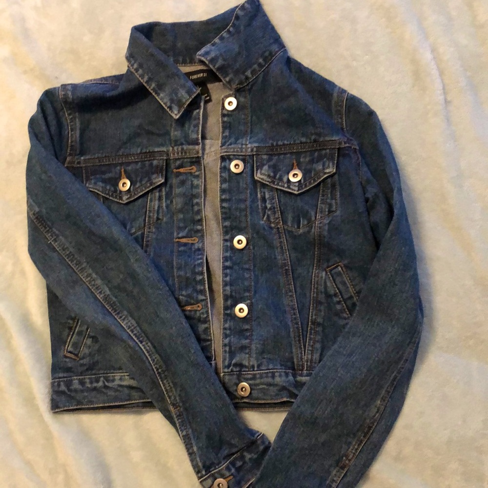 Jean Jacket F21 - Cropped
